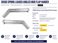 CR. 24" X 18" MUD FLAP HOLDER ANTI-SAIL