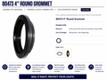 4" BLACK GROMMET