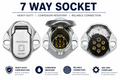 7 Way Socket