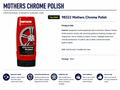 MOTHER'S 12 OZ CHROME POLISH